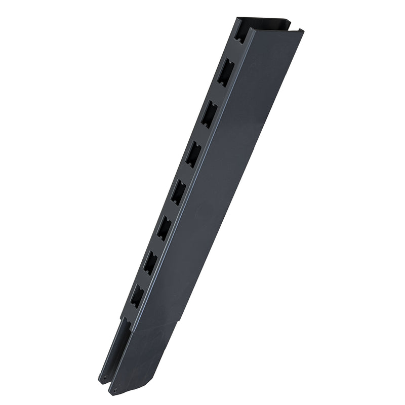 Dark grey column extension 400 x 80 x 30mm