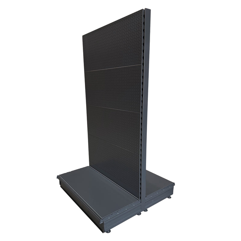 K50 Starter Gondola Bay - Dark Grey - 1.8m high, all peg back, 37cm deep base