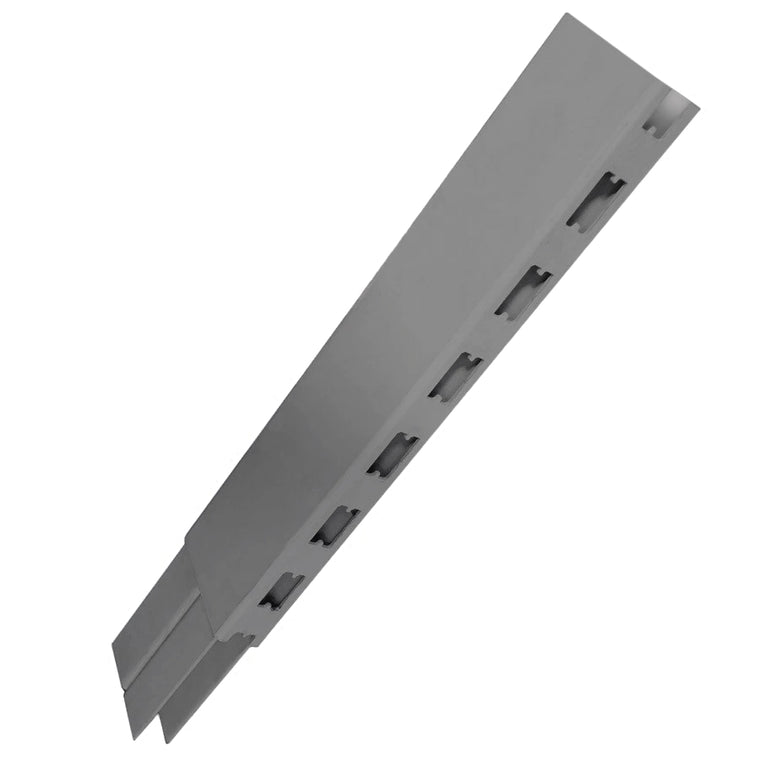 K50 Column Extension 400mm, for 60 x 30mm Column, Silver Grey