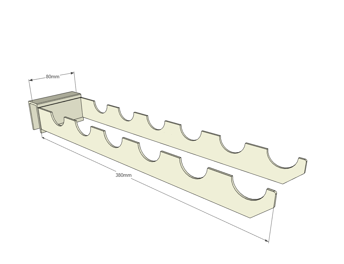 Spade & Fork Holder for RSB