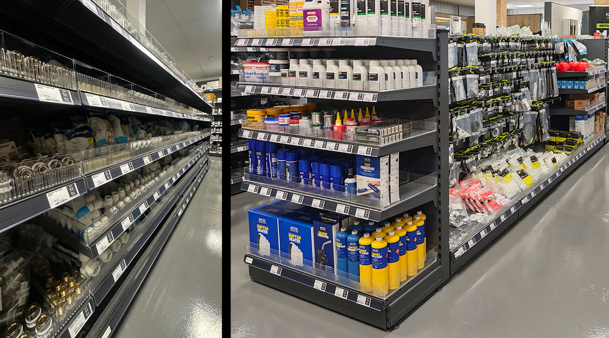 Builders Merchant & Trade Counter Shelving