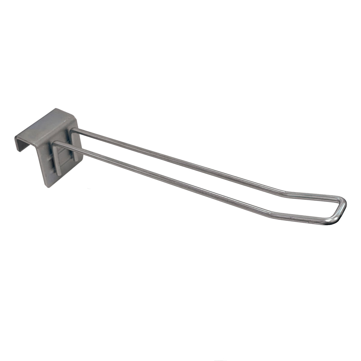 Euro Saddle Hook for 50 x 20 RSB, 30cm - Bright Zinc
