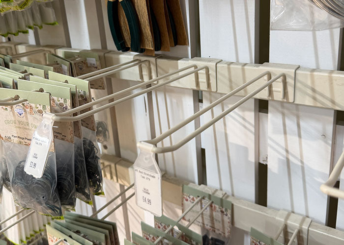 Rectangular Back Bars & Hooks