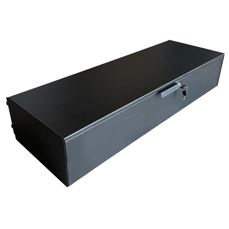 Lockable cigarette drawer for shop counter
