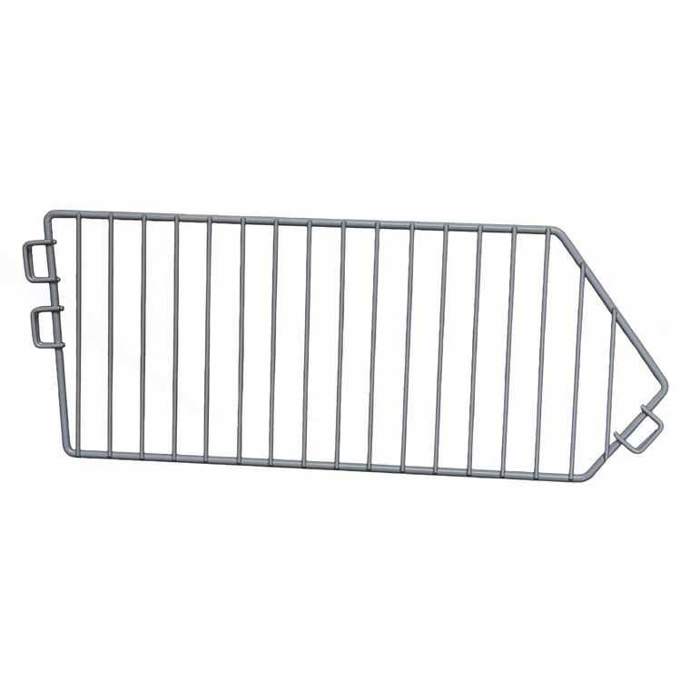 Divider for Wire Basket Shelf | 470 | Silver RAL9006