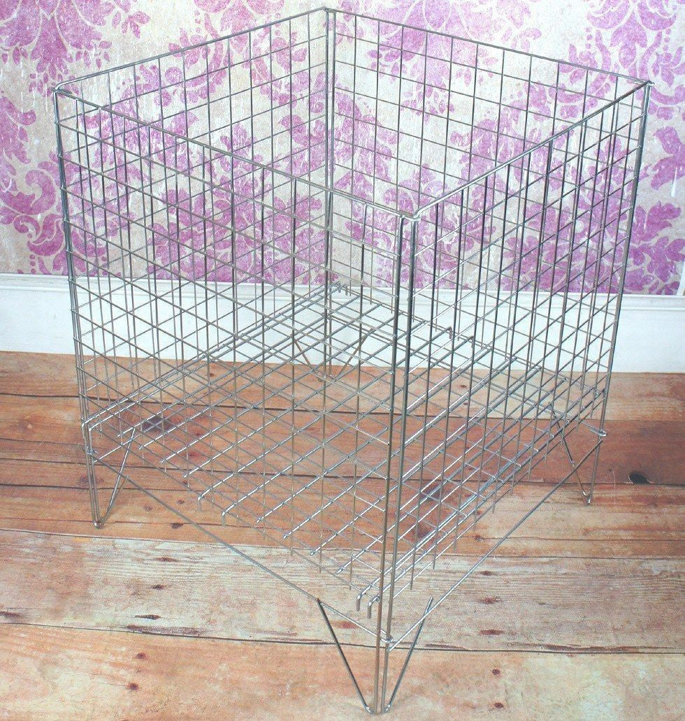 large wire dump bin
