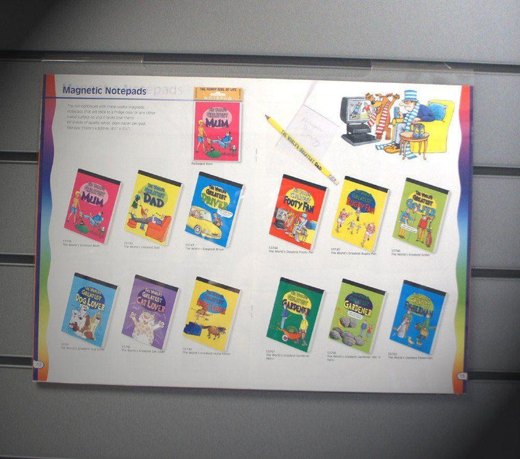 A3 Landscape Poster Holder for Slatwall
