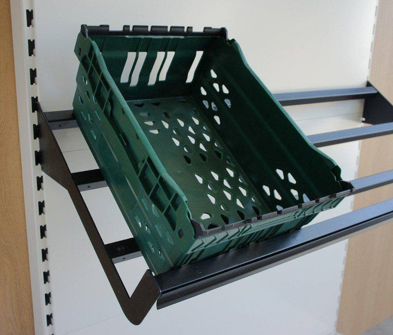 Produce Shelf 45cm deep x 1.0m wide, for baskets or trays