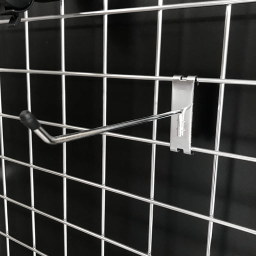 20cm long single prong gridwall hook