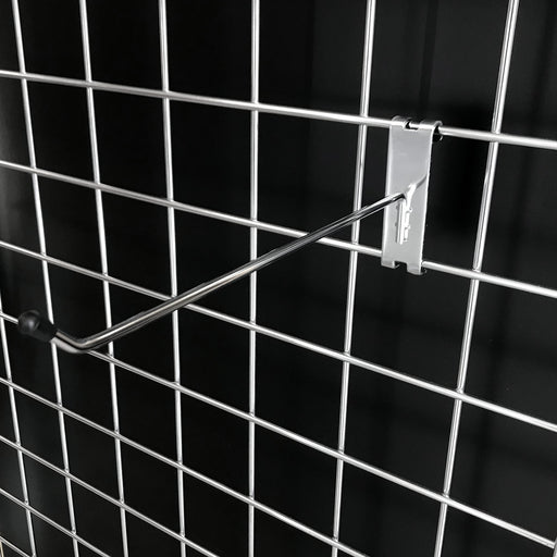 25cm long single prong gridwall hook