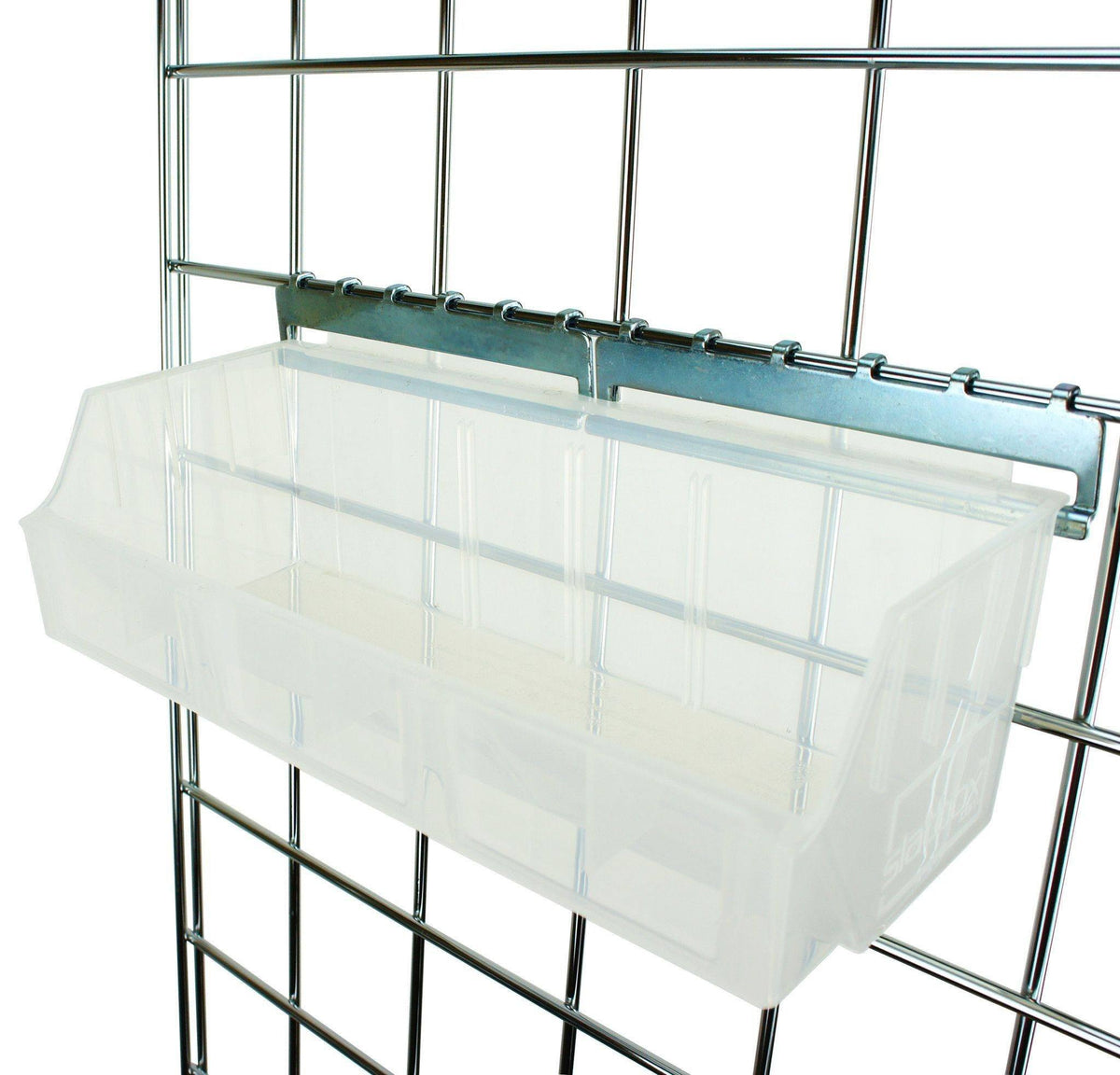 Slatbox Storbox Wide - for grid panel - Frosted