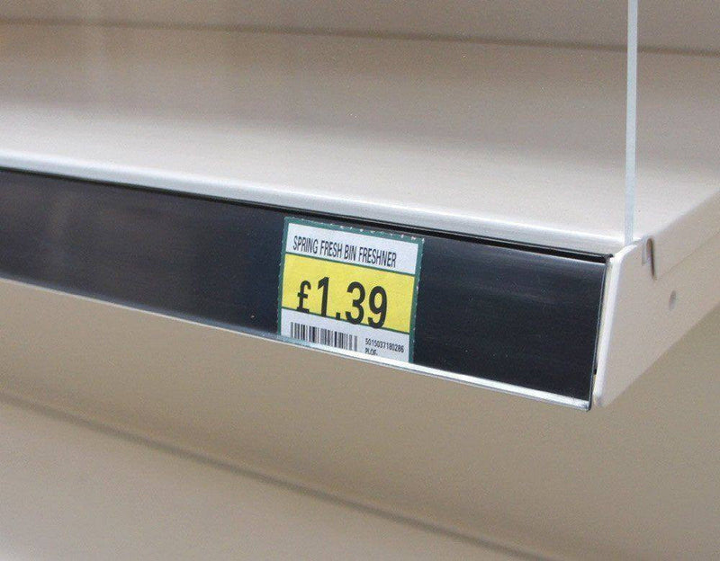 Black Shelf Edge Strips - 800mm