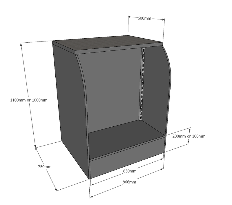 Shelved Impulse Counter - 0.8m