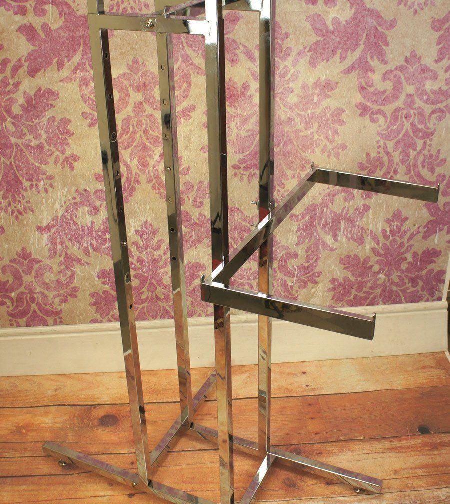 Add-on Shelf for 4 Arm Garment Rail - Black