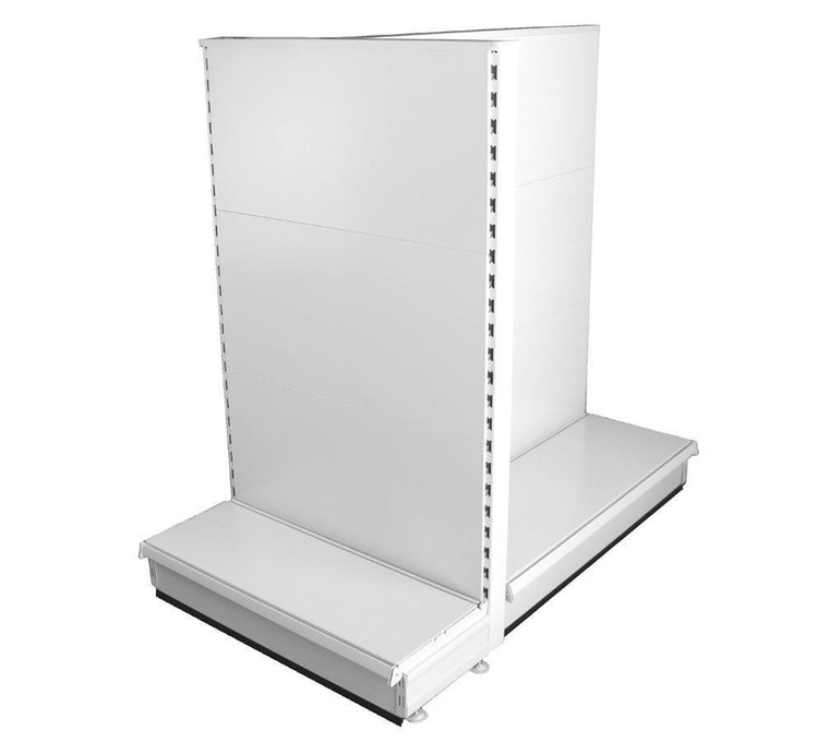 K50 Gondola End Bay - 1.3m high, plain back, 30cm deep base