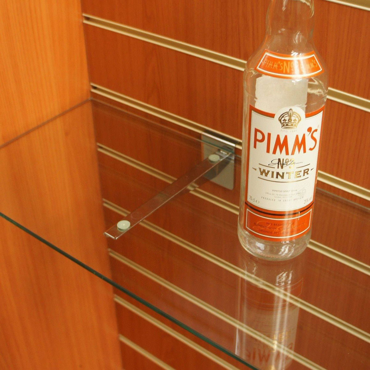 Toughened Glass Shelves - 99.5 x 30cm - 2 pack
