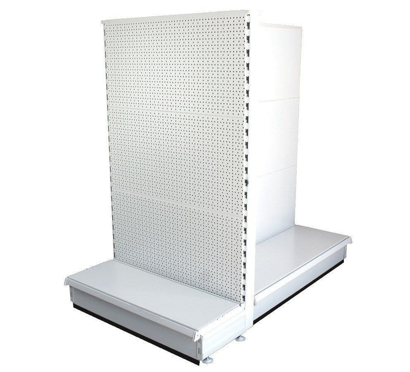 K50 Gondola End Bay - 1.3m high, all peg back, 30cm deep base