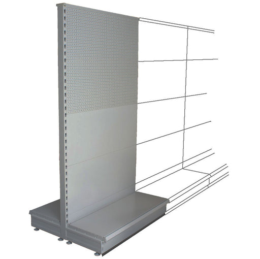 K50 Add-on Gondola bay - mixed peg plain panels