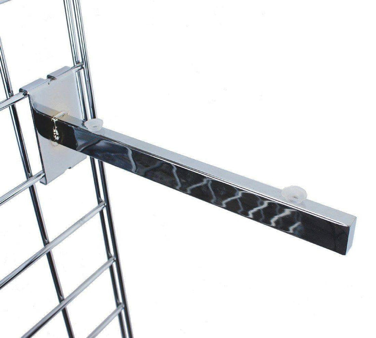 Wood or Glass Shelf Bracket for Grid Panel 35cm