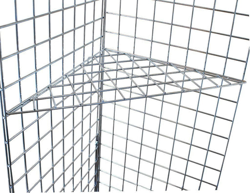 triangle / corner shelf for grid panels