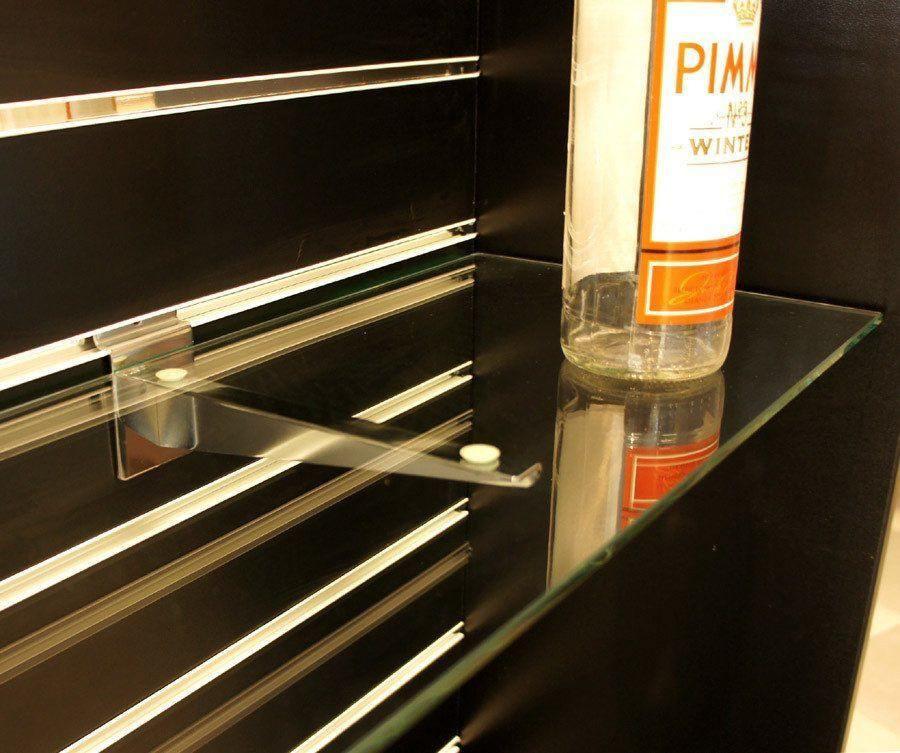 Toughened Glass Shelves - 59 x 25cm - 4 pack