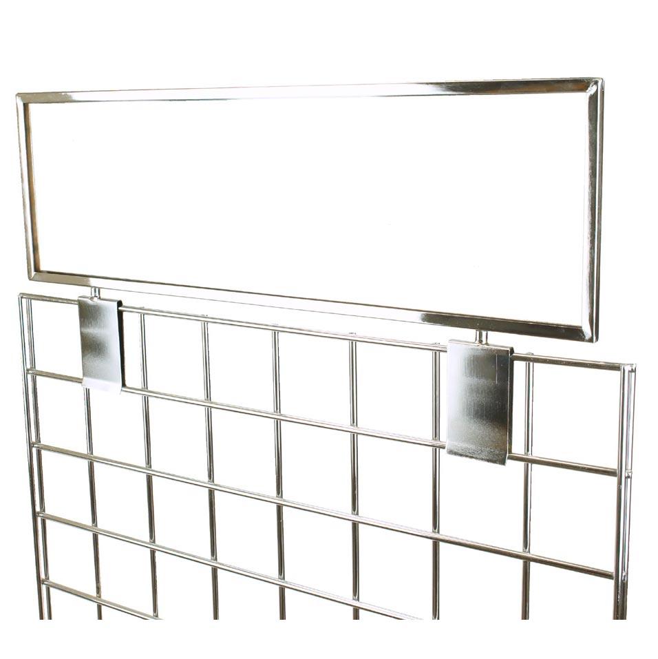 Sign Holder for grid panel