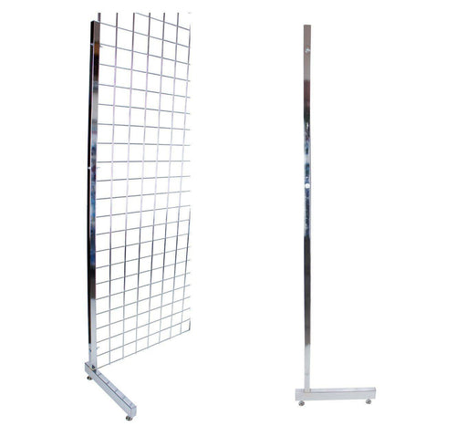 Heavy duty L leg for grid panels