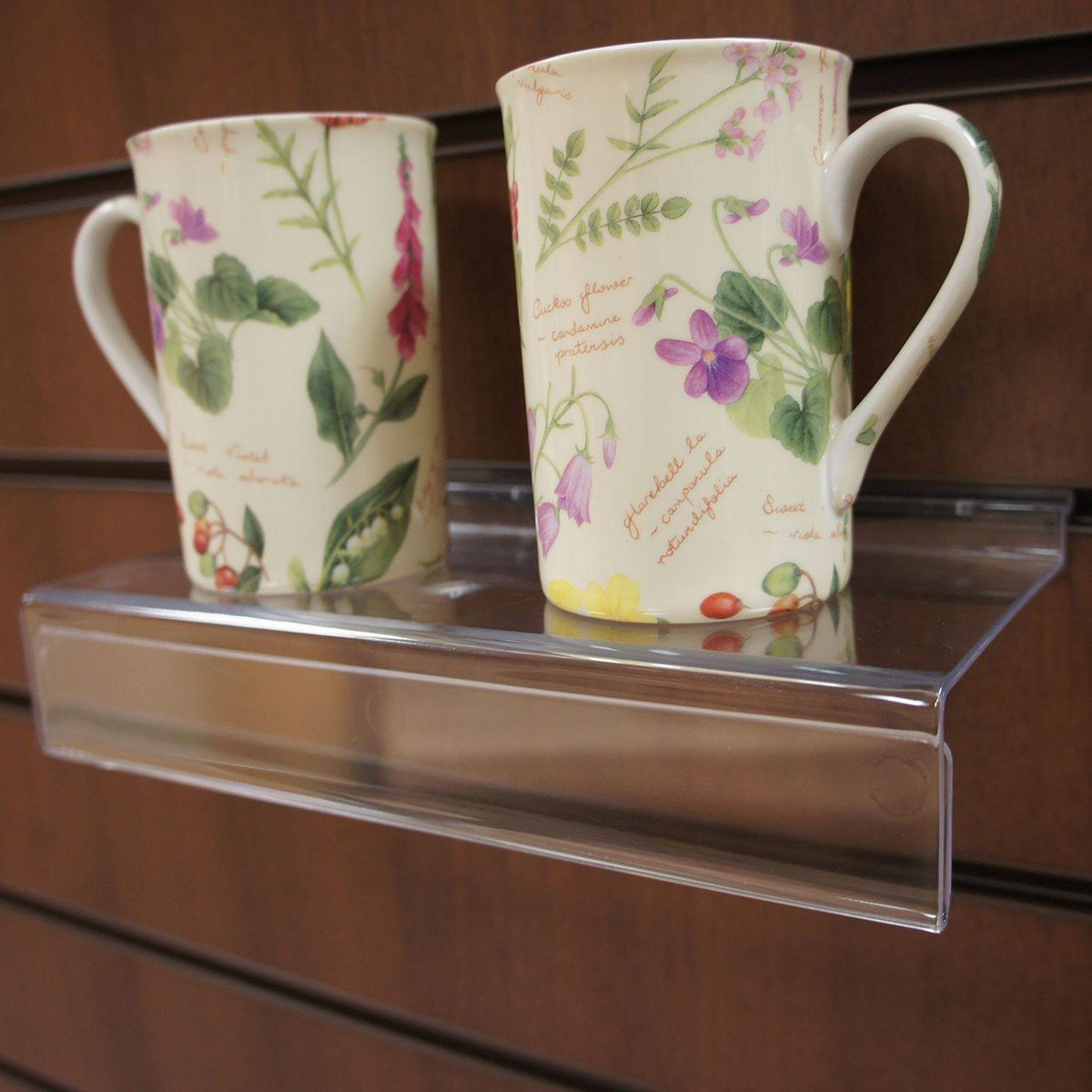 Shelf with Branding Holder - 25 x 10cm