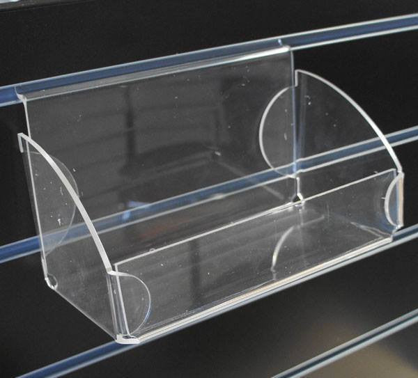 Clear Bin for slatwall