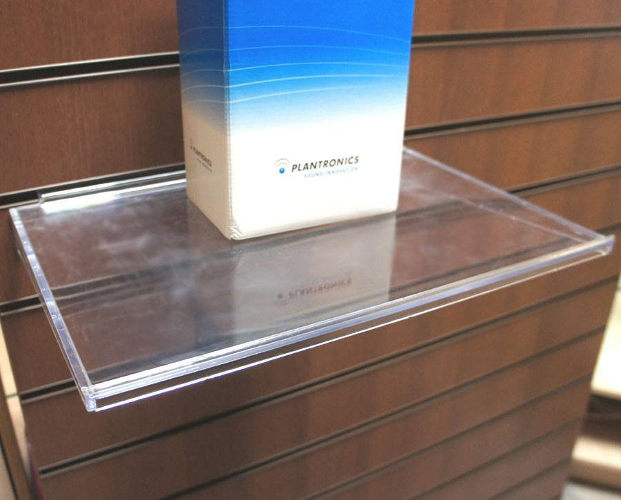 Right Angle Shelf for Slatwall - 40 x 28cm