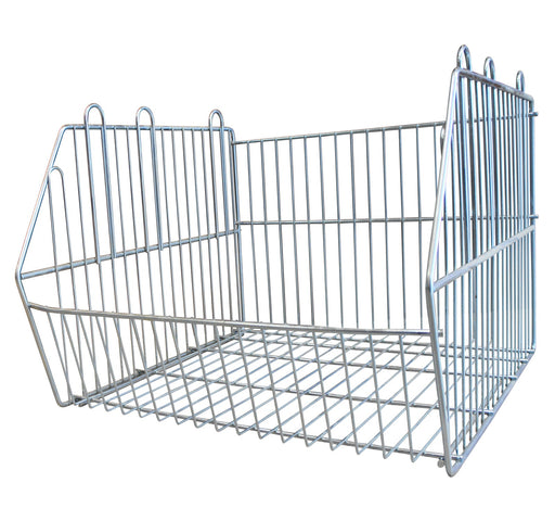 Wire stacking basket 47.5cm wide x 40cm deep x 25cm high
