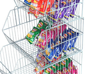 Stacking Basket- 98w x 50d x 40cm h