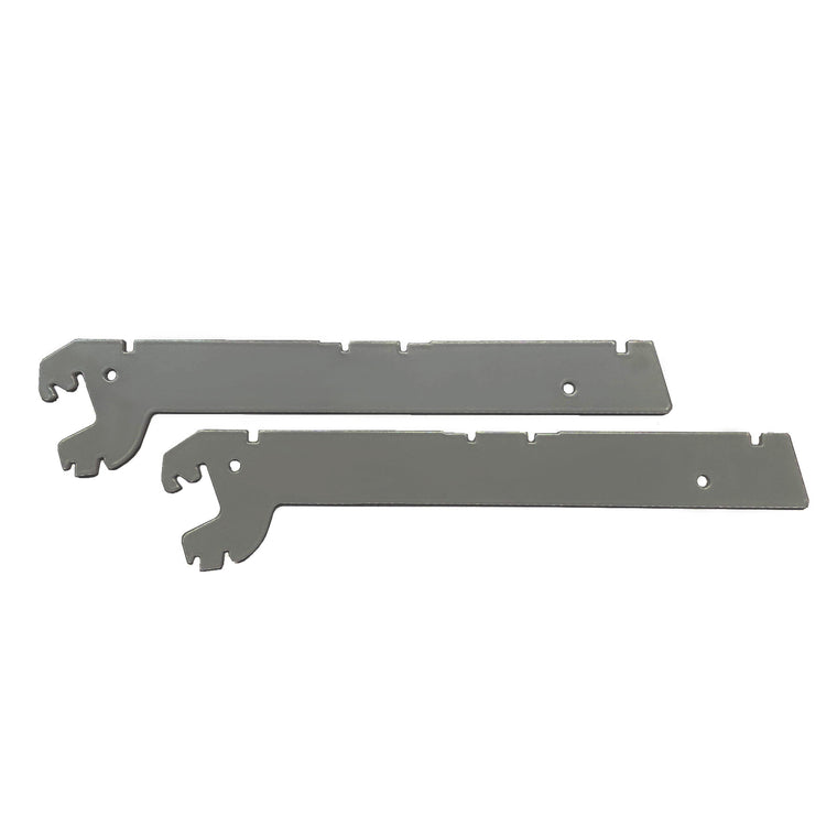 K50 Shelf Brackets 2H Silver