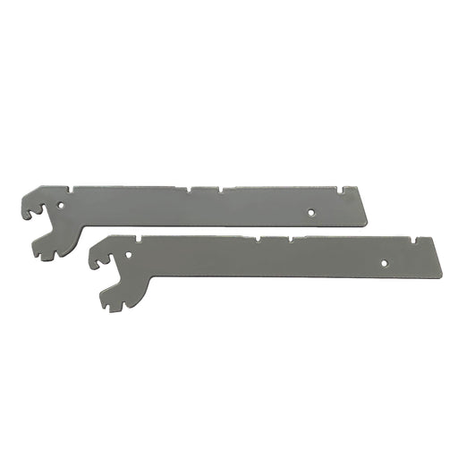 K50 Shelf Brackets 2H Silver