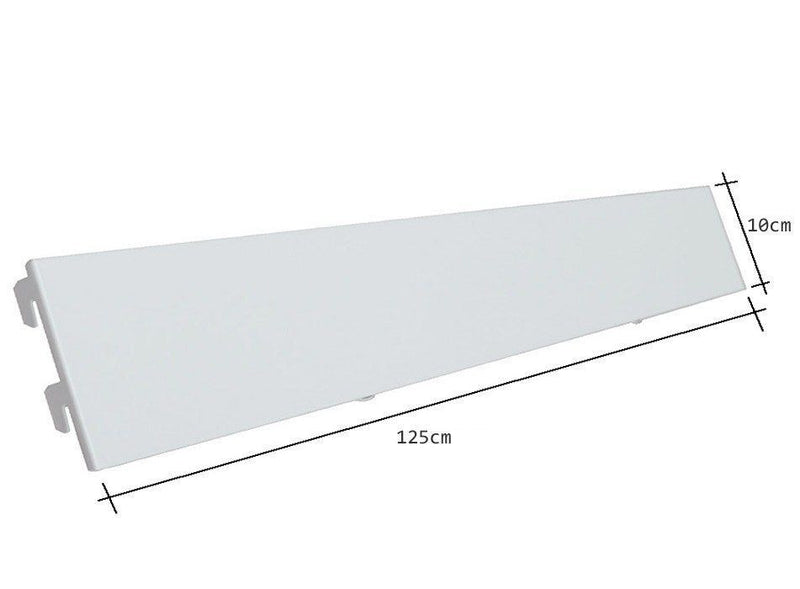 K50 Back Panels, Plain, Jura White - 125cm wide
