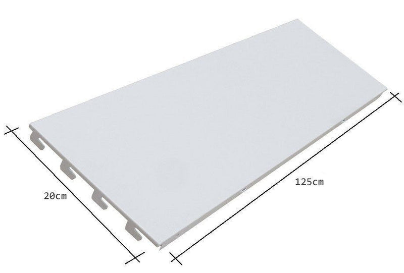 K50 Back Panels, Plain, Jura White - 125cm wide