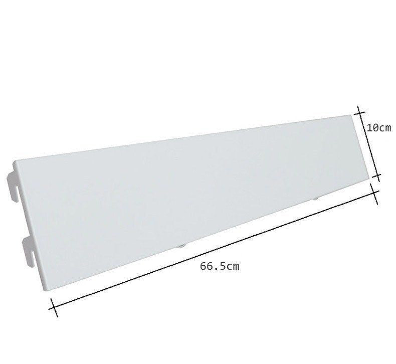 K50 Back Panels, Plain, Jura White - 66.5cm wide